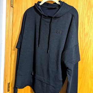 Like new women's XL Under Armour black hoodie